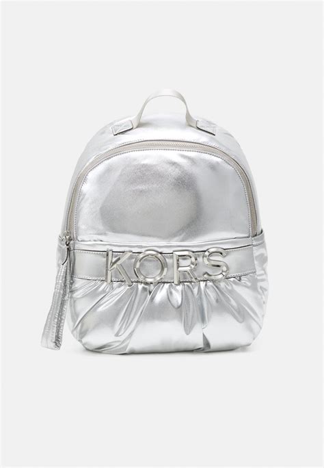 michael kors rucksack damen silber|michael kors backpack small.